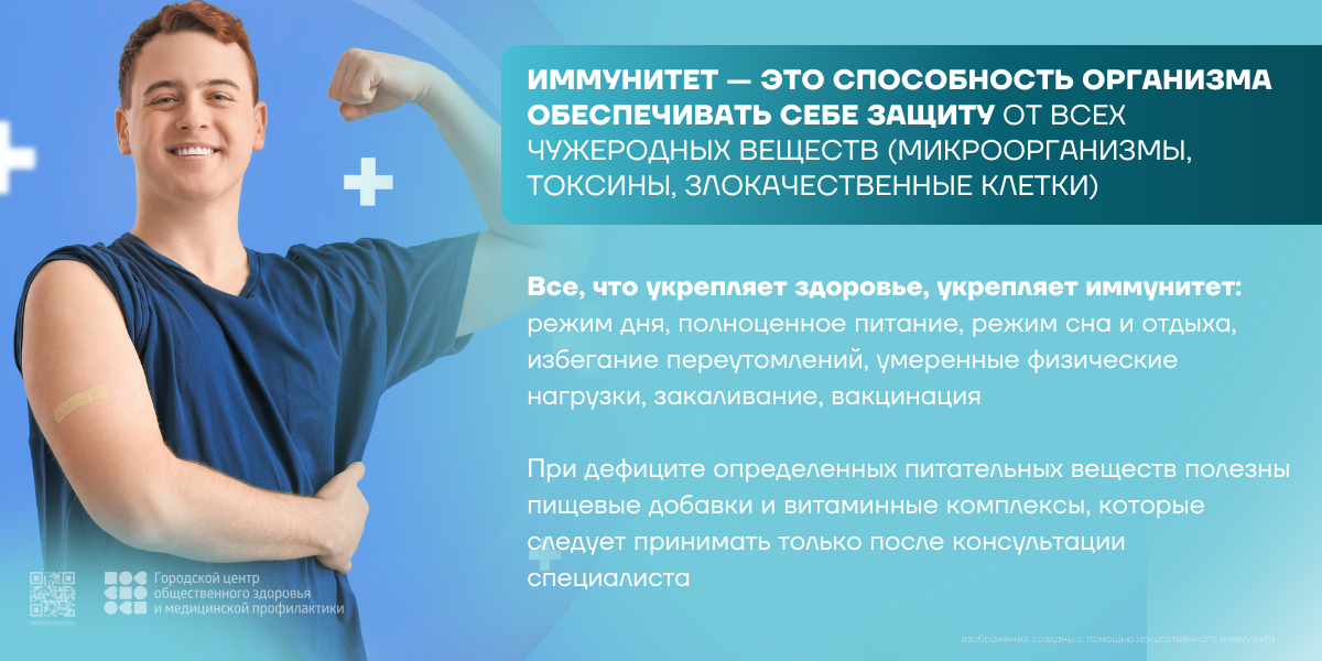 23 февраля — 1 марта 2026 г. неделя поддержания и укрепления иммунитета